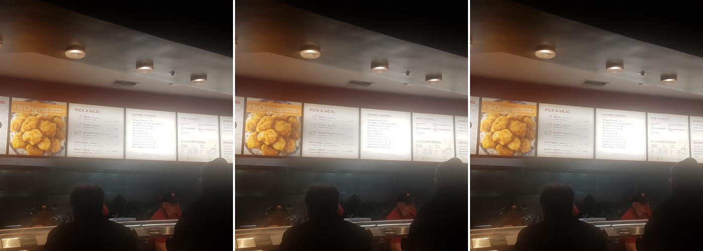Panda Express Menu