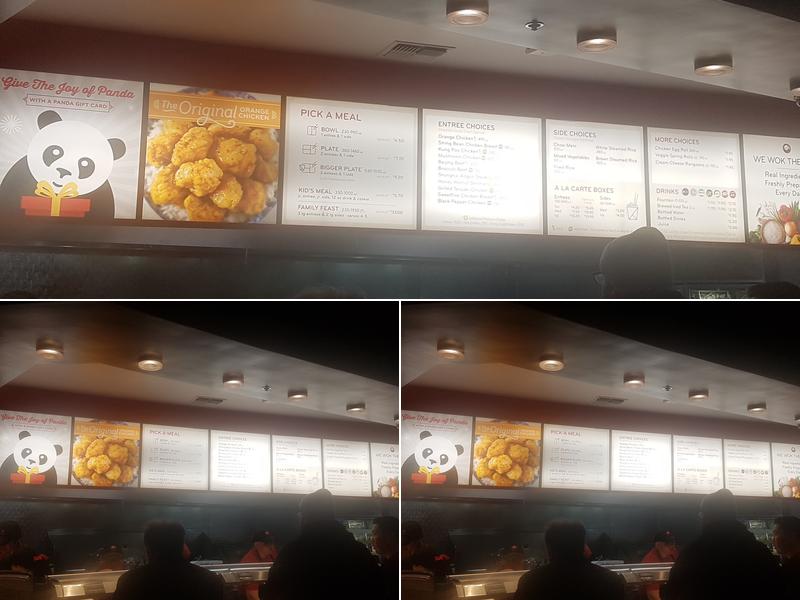 Panda Express Menu