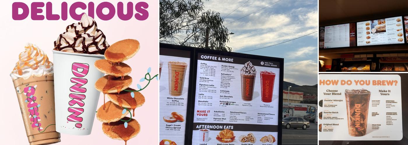Dunkin' Menu