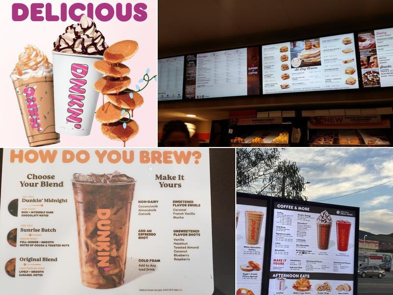 Dunkin' Menu
