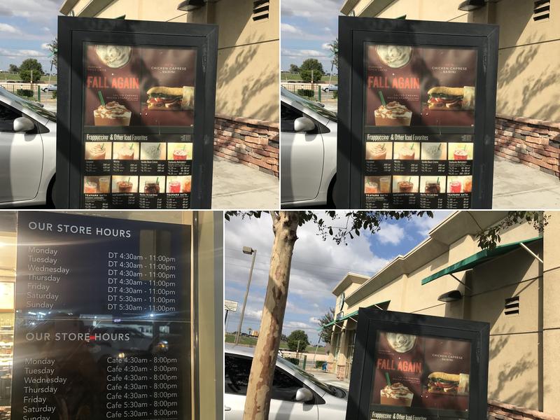 Starbucks Menu