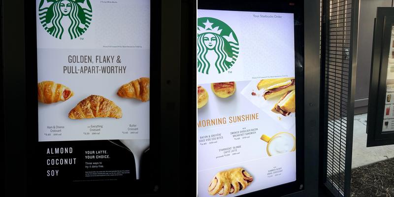 Starbucks Menu