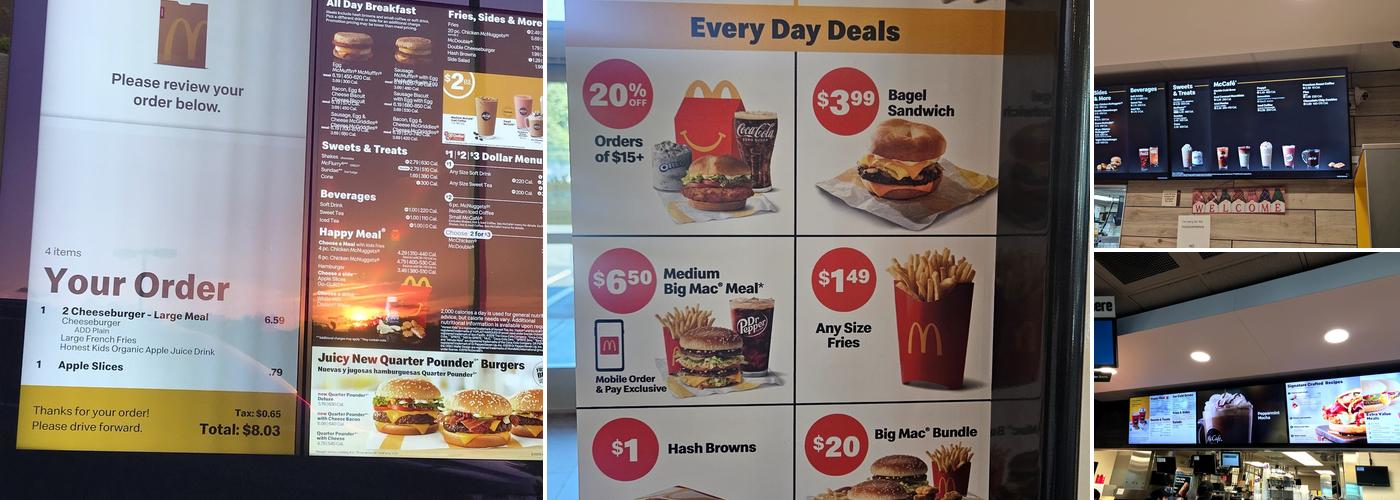 McDonald's Menu