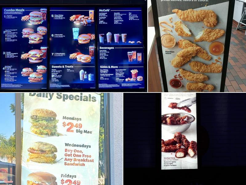 McDonald's Menu