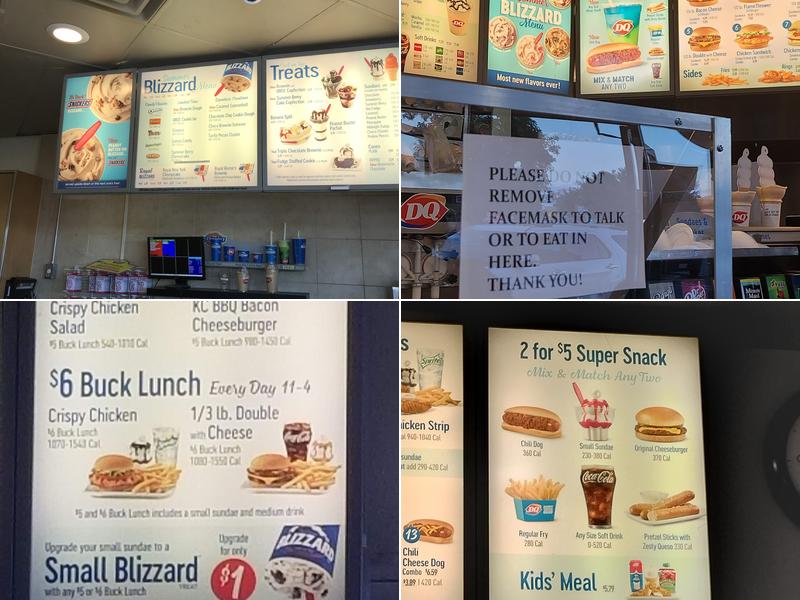 Dairy Queen Grill & Chill Menu