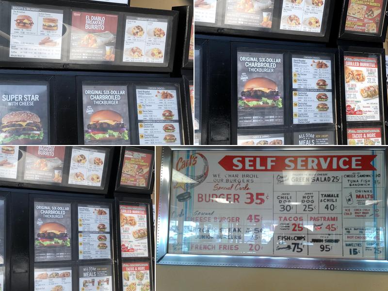 Carl’s Jr. Menu
