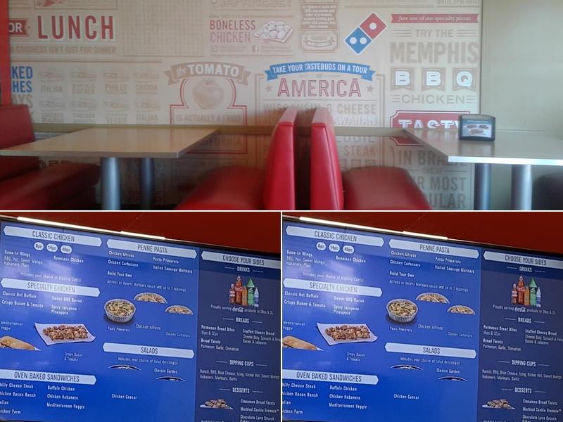 Domino's Pizza Menu