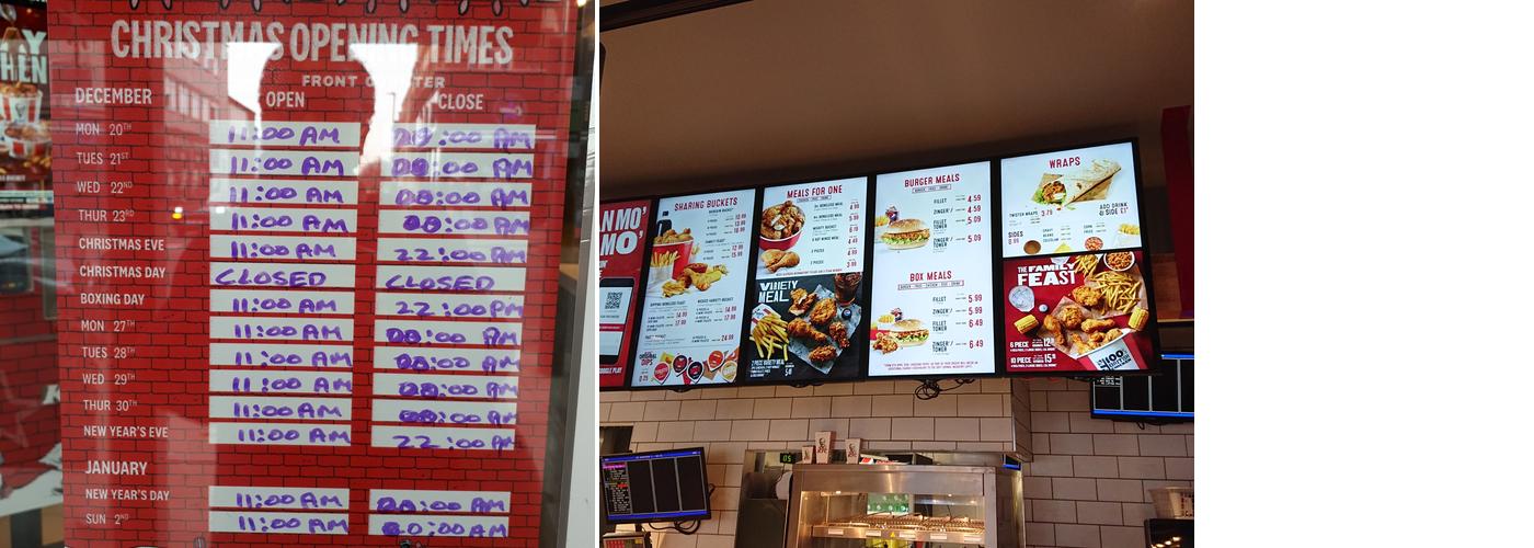 KFC North Finchley - High Road Menu