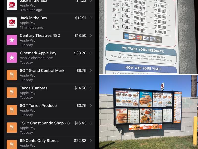 Jack In The Box Menu