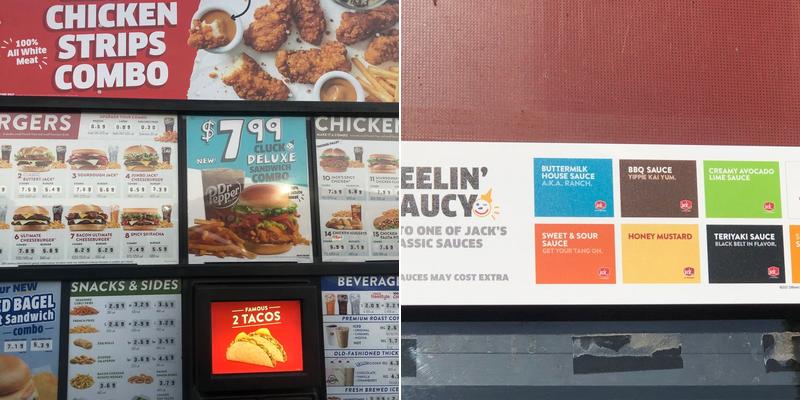 Jack In The Box Menu