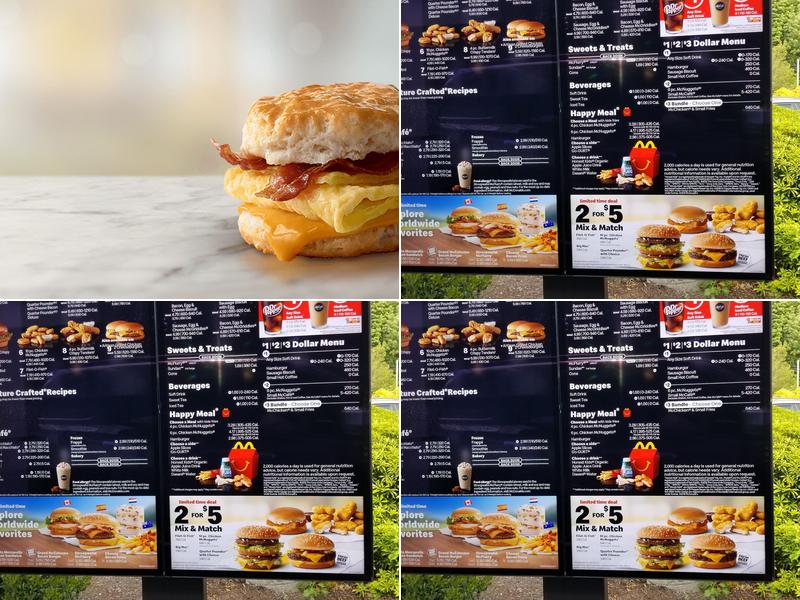McDonald's Menu