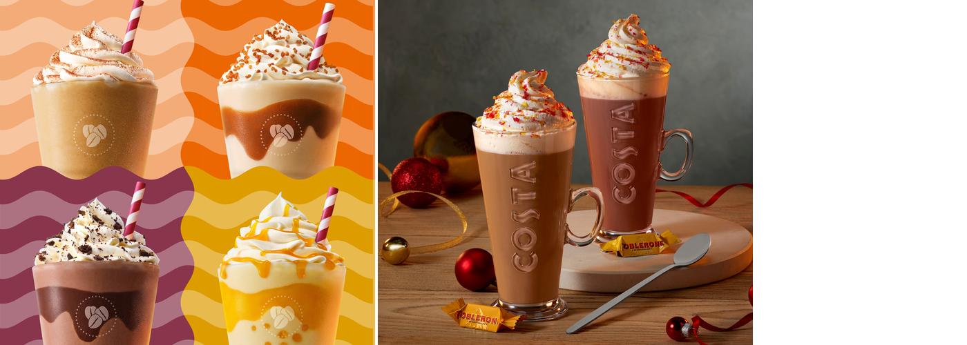 Costa Coffee Menu