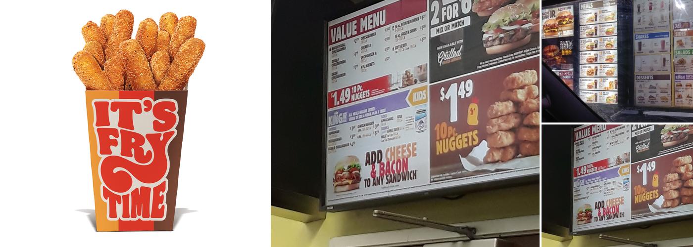 Burger King Menu