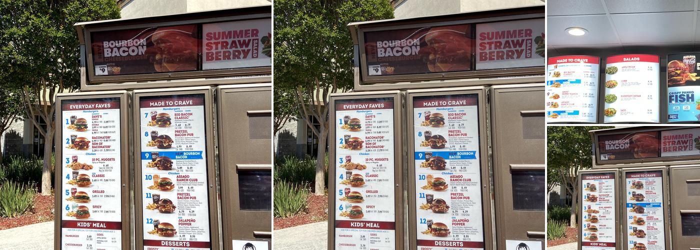 Wendy's Menu