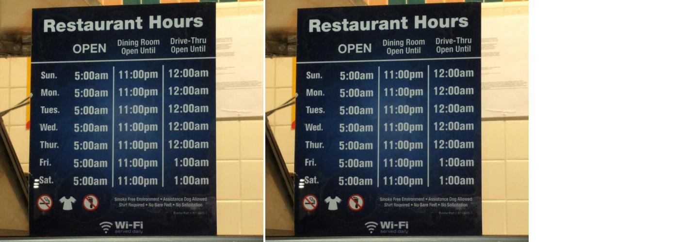 McDonald's Menu