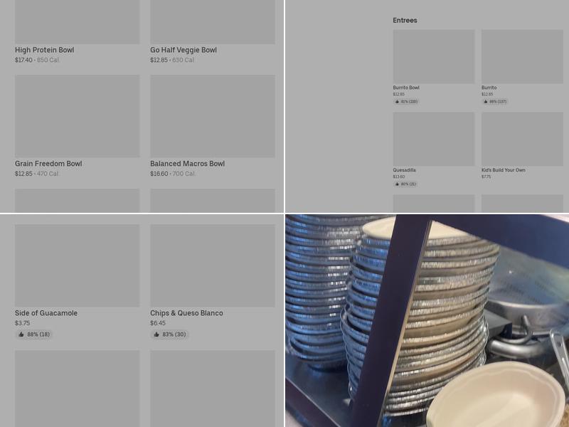 Chipotle Mexican Grill Menu