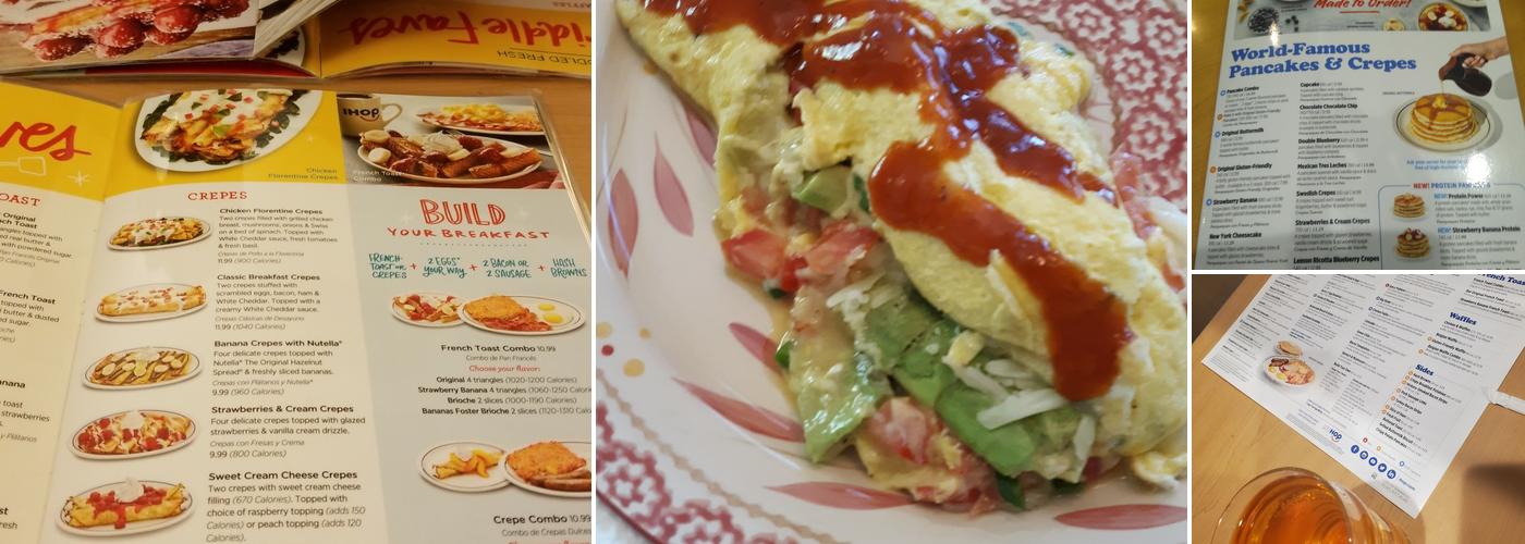IHOP Menu