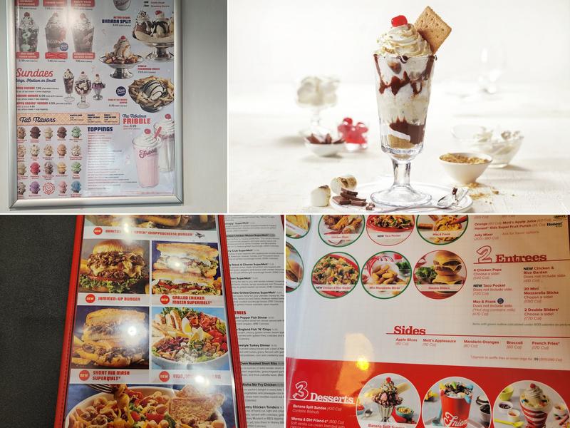 Friendly's Menu
