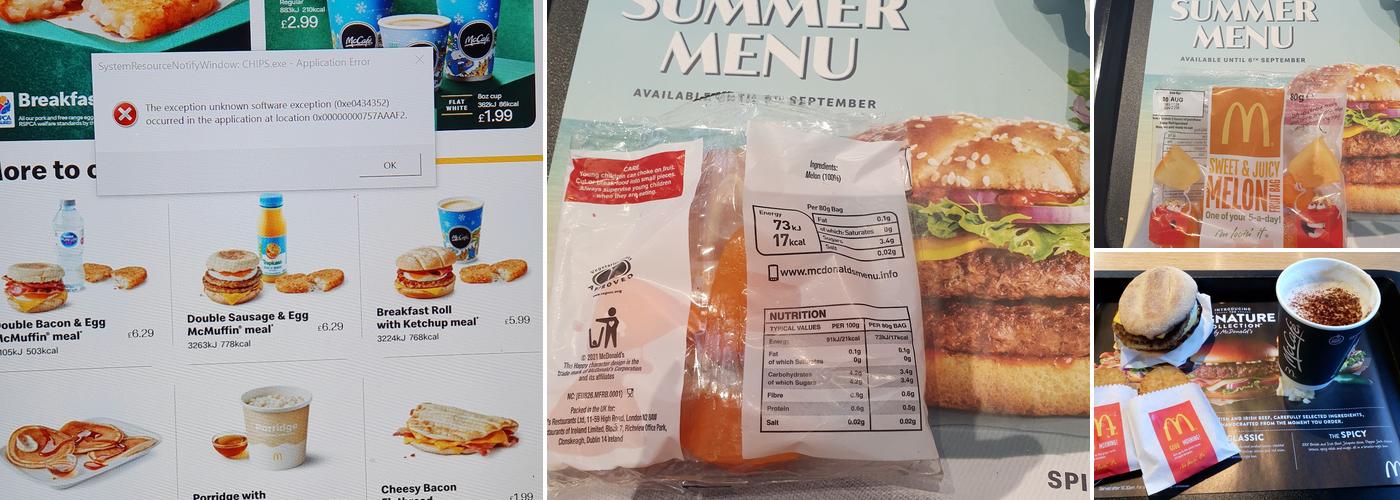 McDonald's Gillingham - Bowaters Menu