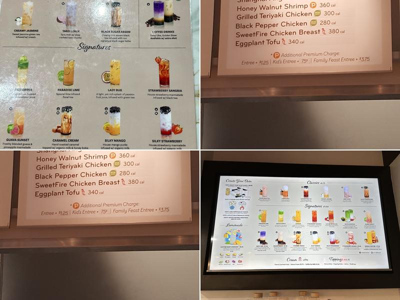 Panda Express Menu
