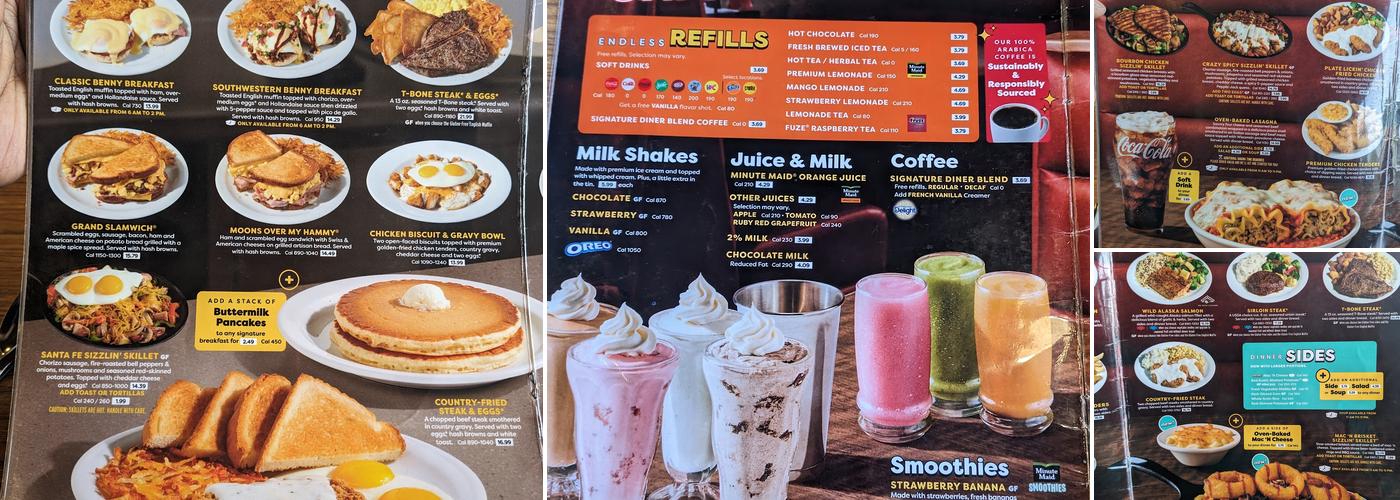 Denny's Menu