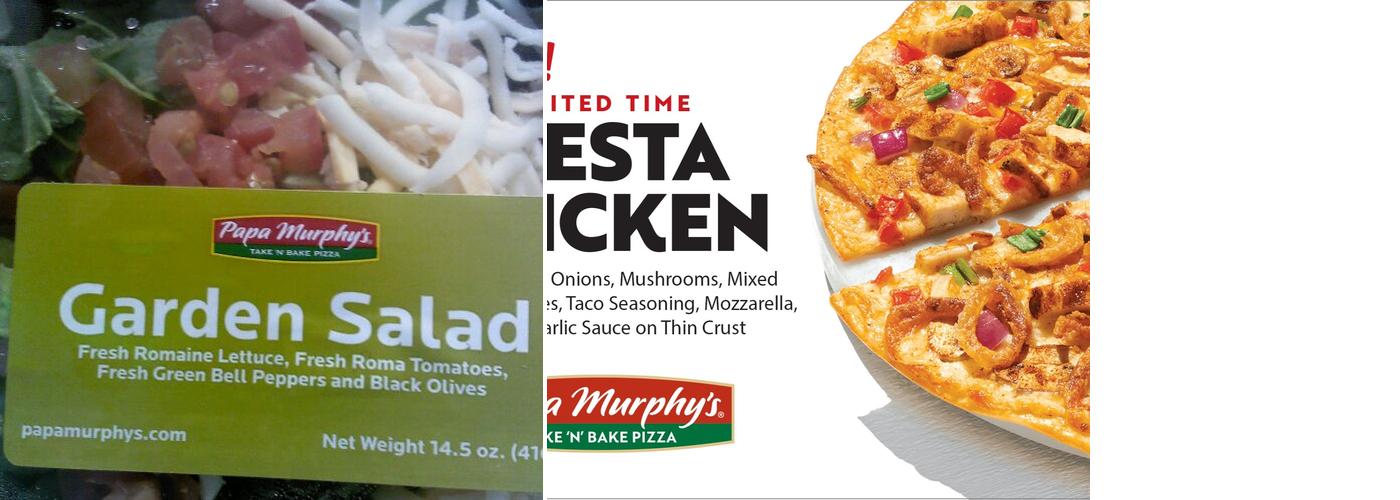 Papa Murphy's | Take 'N' Bake Pizza Menu