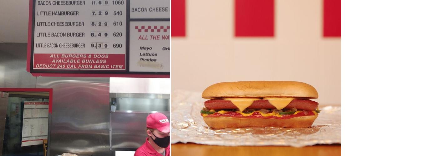 Five Guys Menu
