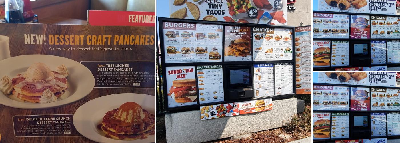 Jack In The Box Menu
