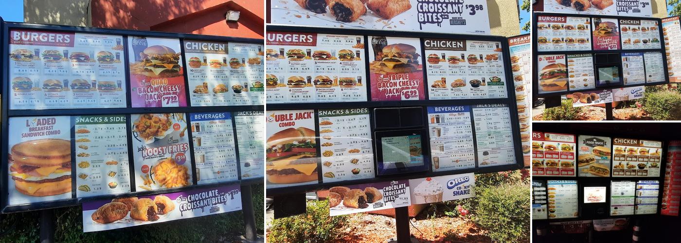 Jack In The Box Menu