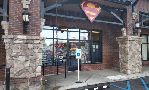 The Comic Book Shop, Division Location