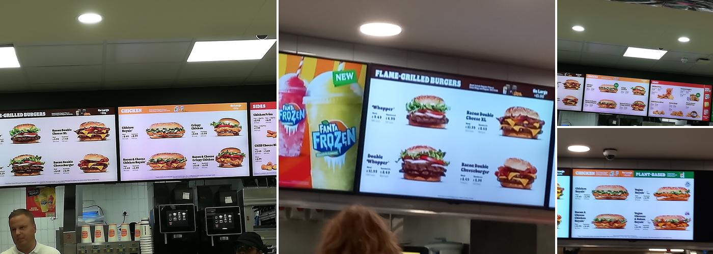 Burger King Menu