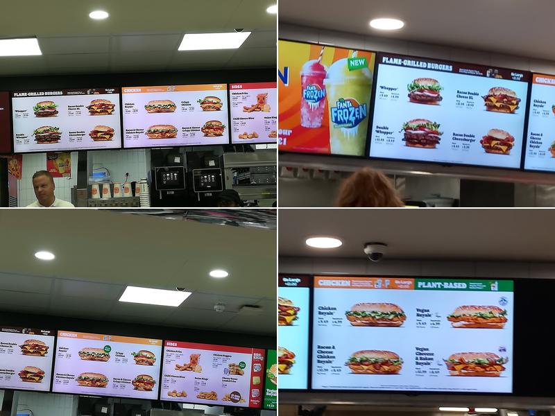 Burger King Menu