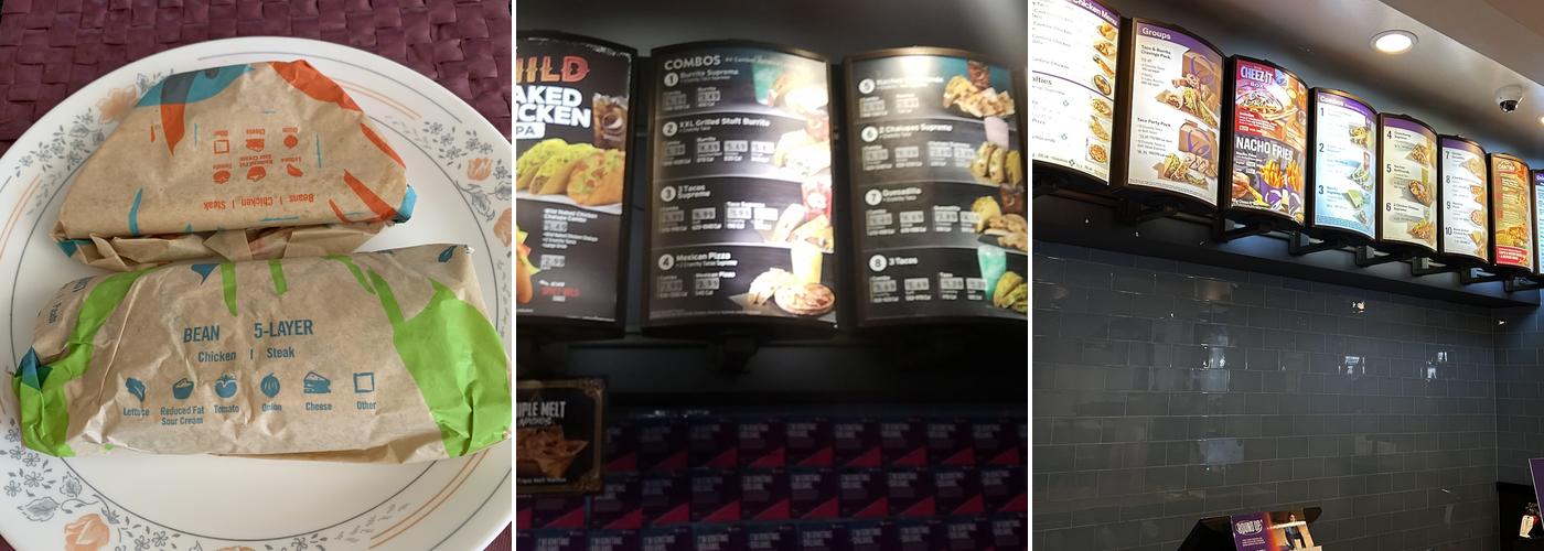 Taco Bell Menu