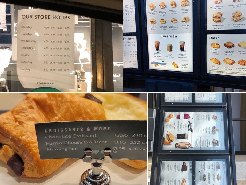 Starbucks Menu