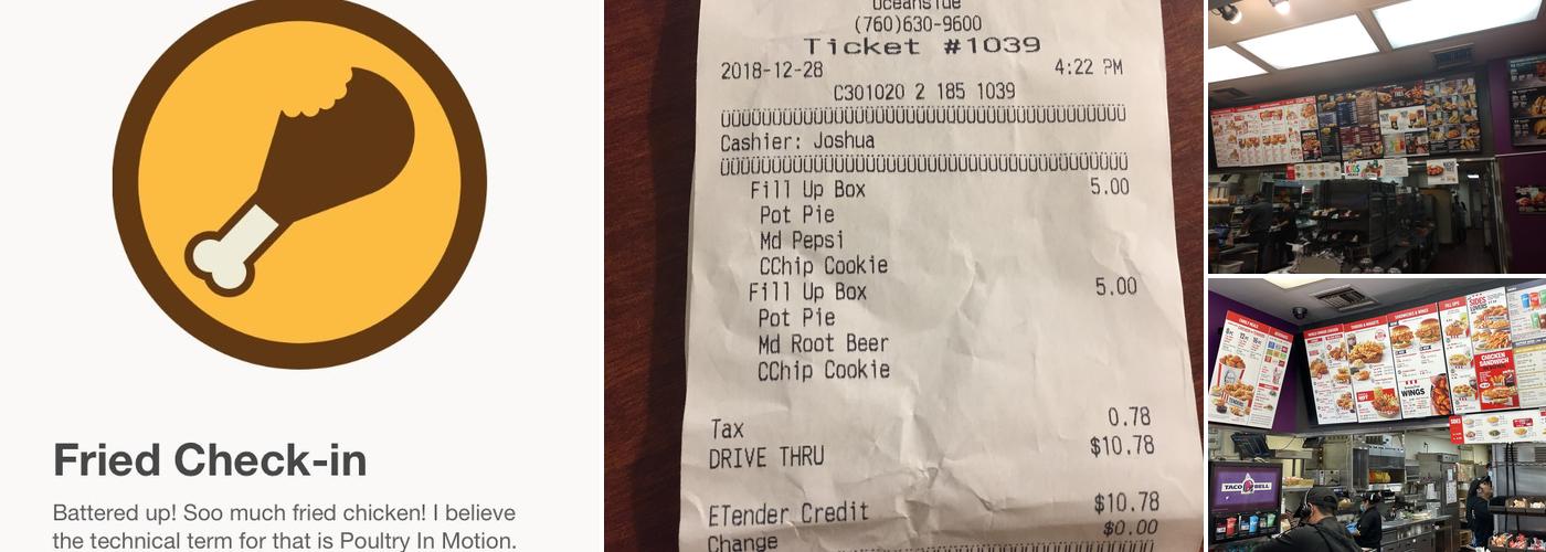 KFC Menu