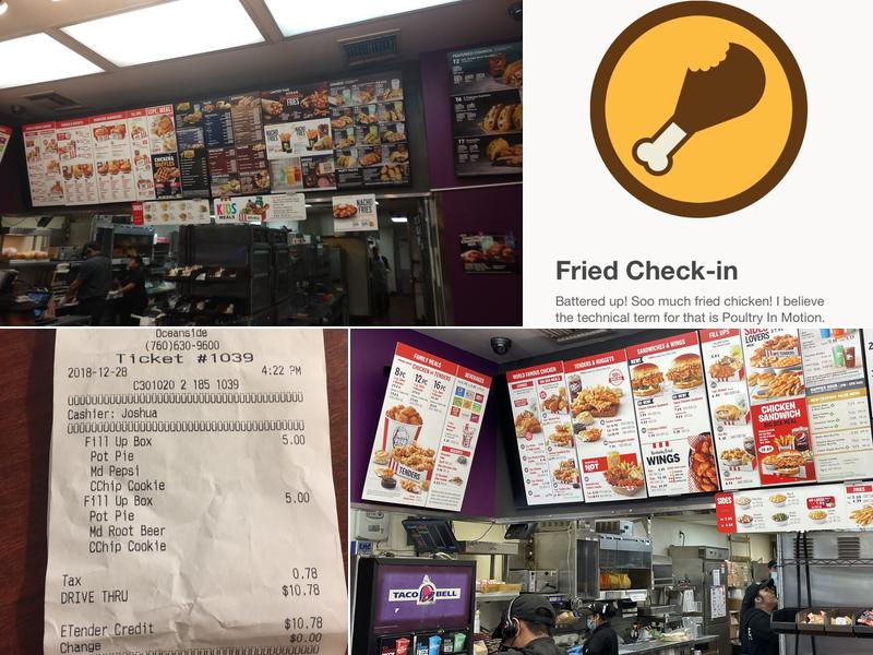 KFC Menu