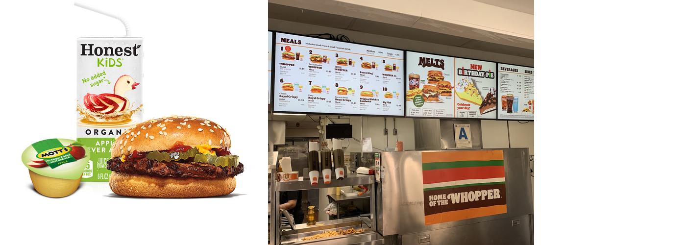 Burger King Menu