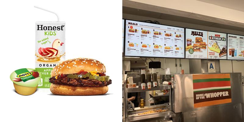 Burger King Menu
