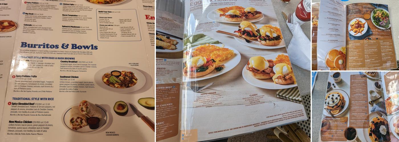 IHOP Menu