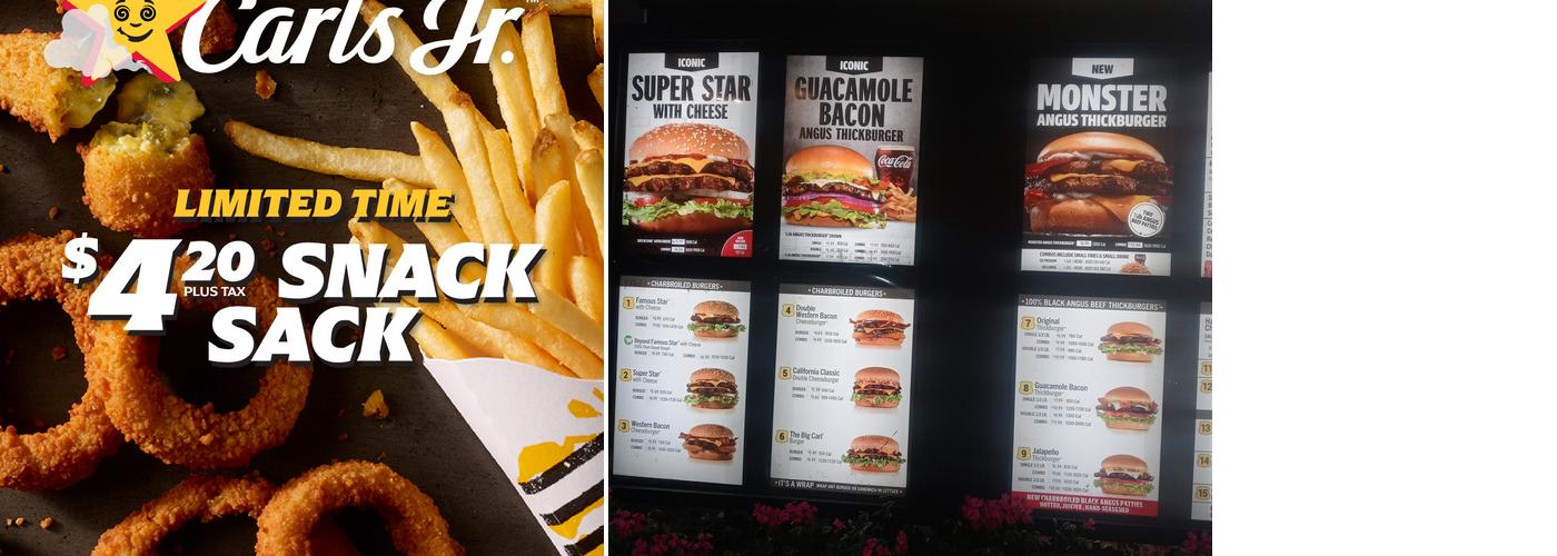Carl’s Jr. Menu
