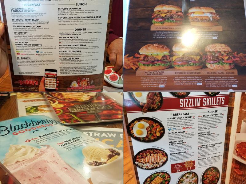 Denny's Menu