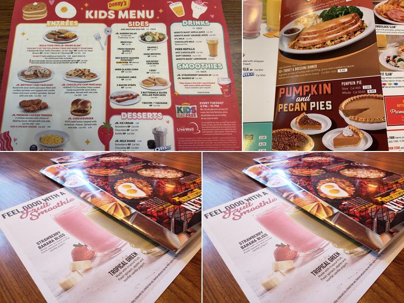 Denny's Menu