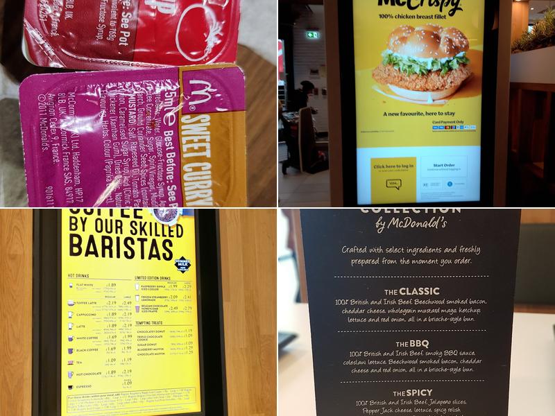 McDonald's Menu