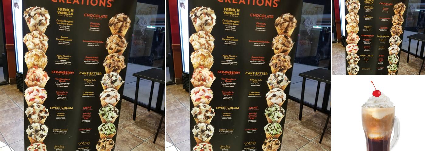 Cold Stone Creamery Menu