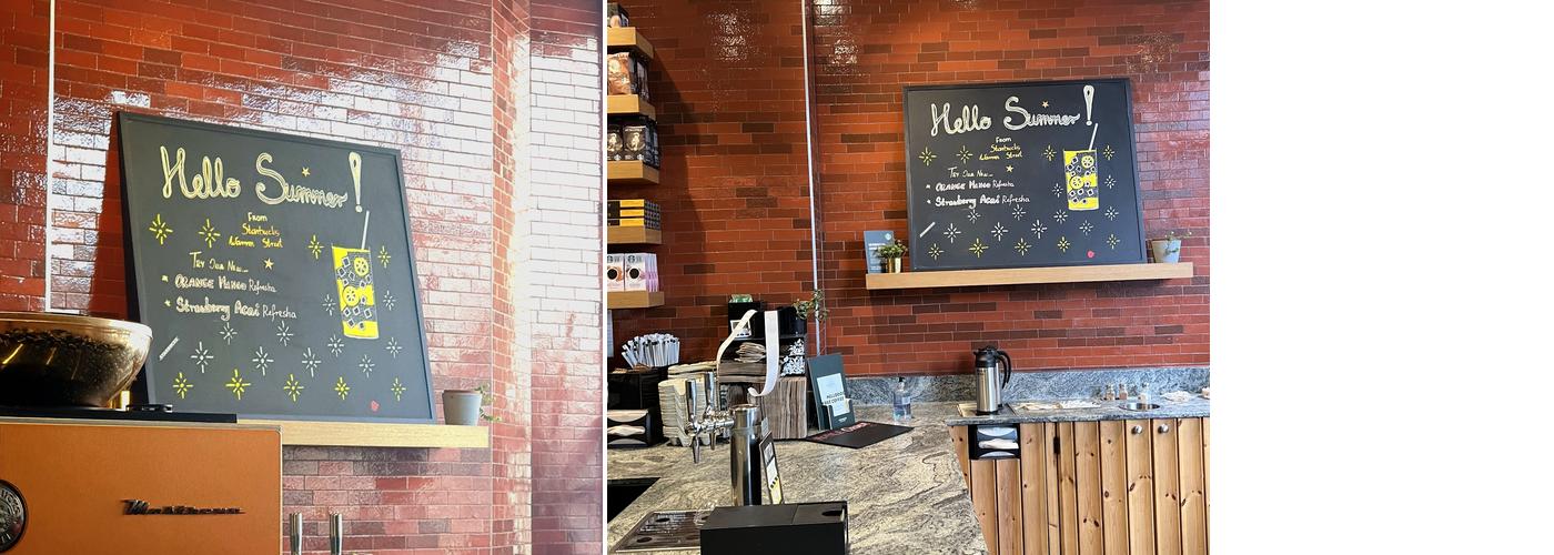 Starbucks Coffee Menu