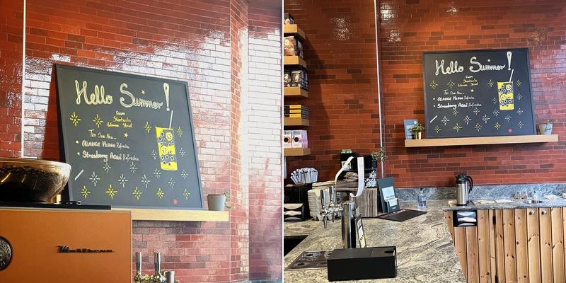 Starbucks Coffee Menu