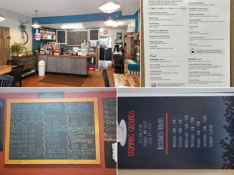 Stomping Grounds Menu