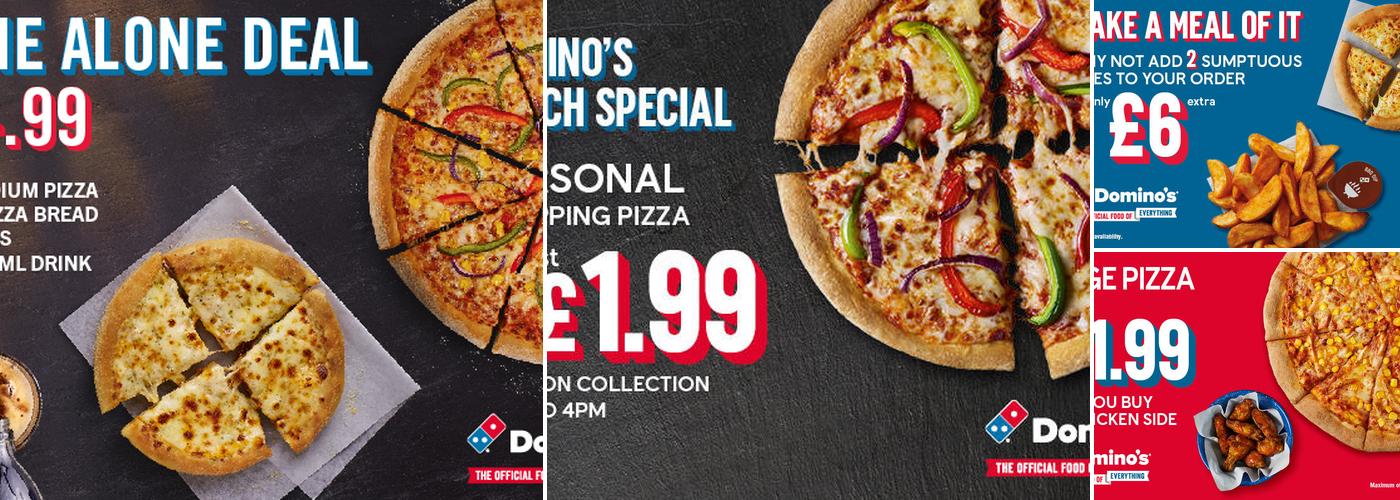 Domino's Pizza - Penicuik Menu