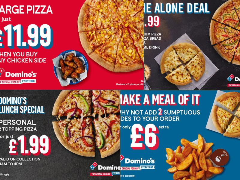 Domino's Pizza - Penicuik Menu