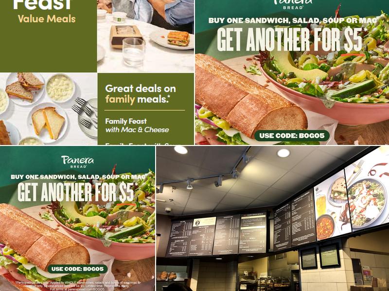 Panera Bread Menu